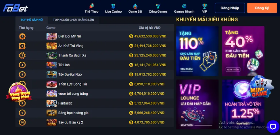 Thưởng nạp lần đầu xo68 nhà cái